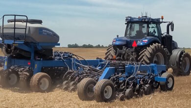 O modelo T8 é fabricado pela New Holland