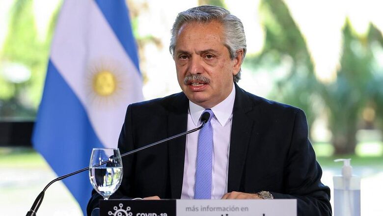 Alberto Fernández, presidente da Argentina