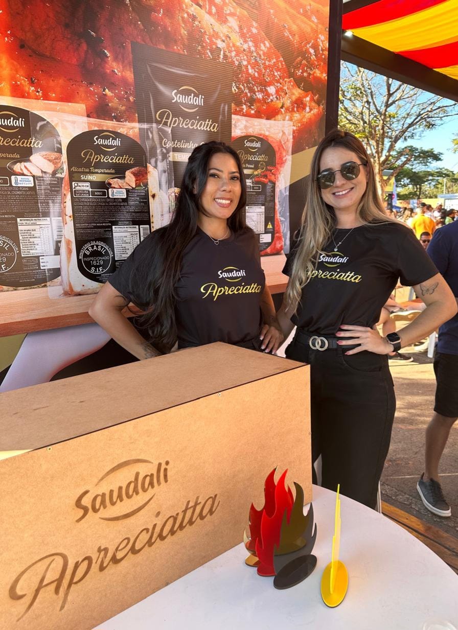 Saudali marca presença na 6ª edição do Brasas Festival, o maior festival de churrasco de Brasília e região